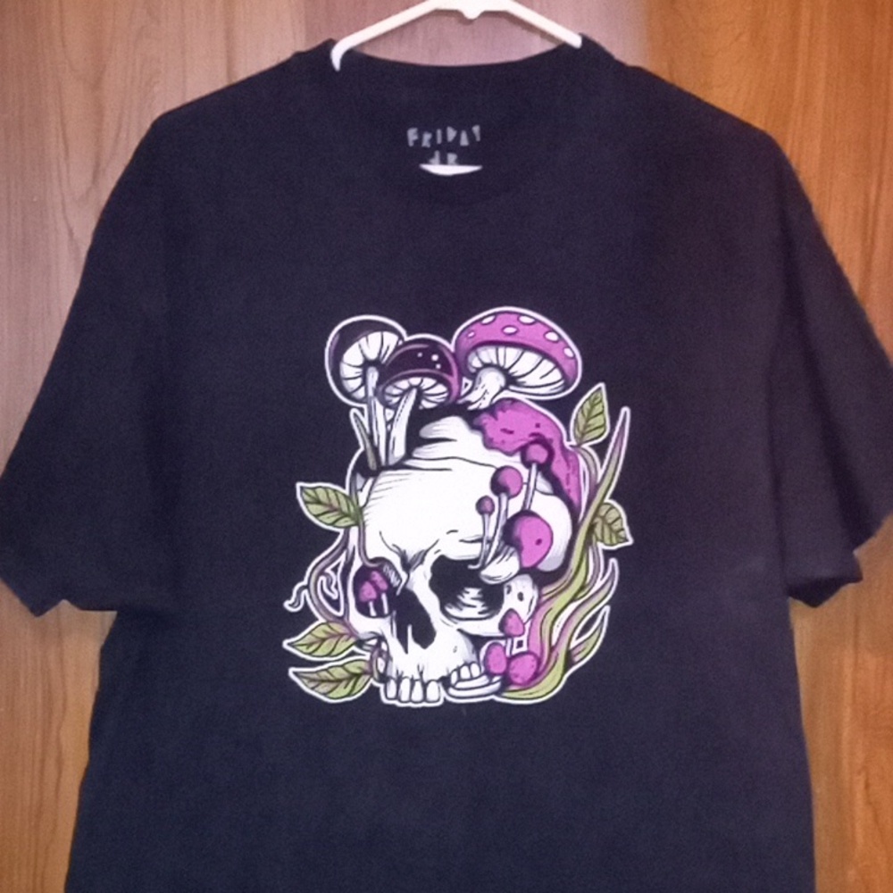 Mushroom Skull T-Shirt